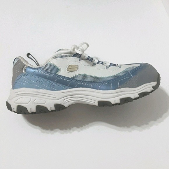 Skechers D'Lites Women's Work Sneakers US 8 Slip Resistant Alloy Toe Shoes - Picture 4 of 14